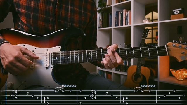 Aruarian Dance Nujabes Сover / Guitar Tab / Lesson / Tutorial