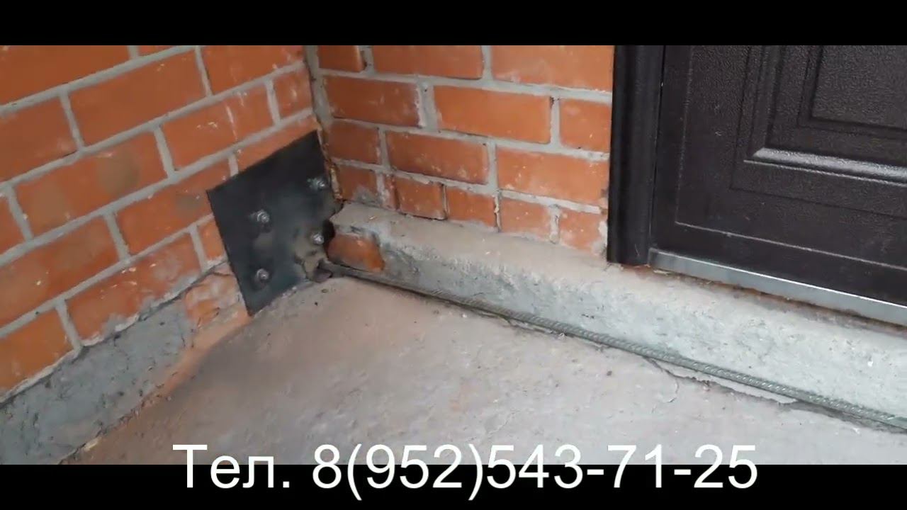 Стяжка дома. Стяжка дома Воронежская область. Укрепление стен дома. смотреть онлайн