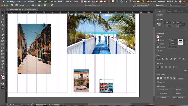 InDesign Resize Images смотреть онлайн