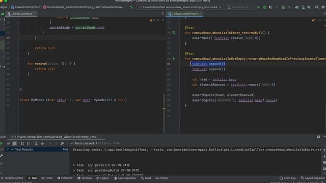 TDD with Kotlin - Linked List Implementation (pt. 2) смотреть онлайн