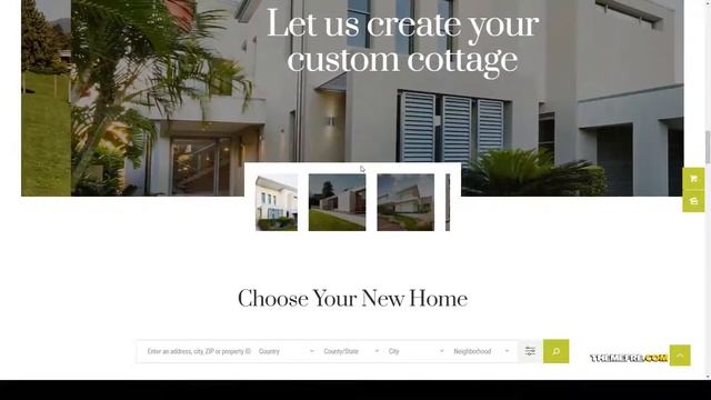 Akari Real Estate Property WordPress Theme смотреть онлайн