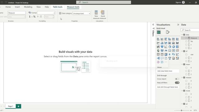Power BI: Visualizing Basic Statistics in Power BI, Using Python Script смотреть онлайн