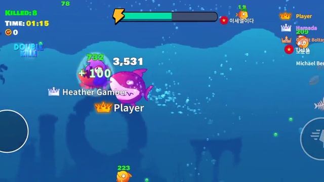 My first Gameplay | Fish eating смотреть онлайн