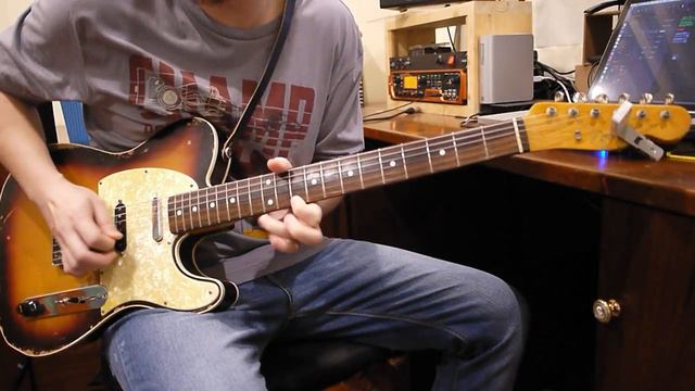 Fender TL-62B With Mooer micro preamp005 Brownsound and boss mt-2 смотреть онлайн