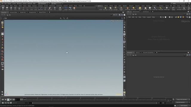 01 Как создать свой проект в Houdini (Создание проекта) смотреть онлайн