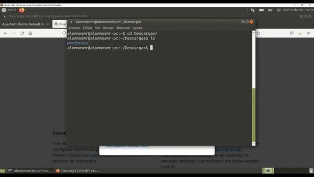 Instalación de un servidor LAMP en Linux + Wordpress смотреть онлайн
