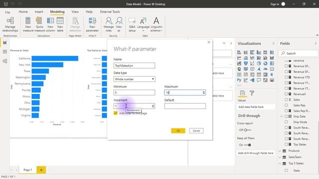 53.Adding a parameter table to make TopN Dynamic смотреть онлайн