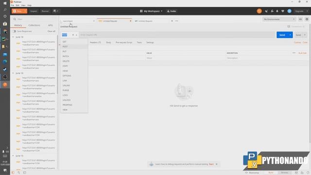 TESTANDO UMA API COM O POSTMAN-PYTHON смотреть онлайн