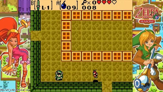 Legend of Zelda: Oracle of Seasons [Linked] Part 02 - Gnarled Root Dungeon смотреть онлайн