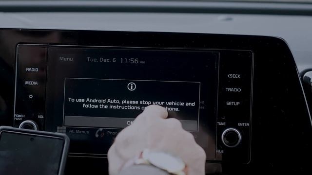 How To Connect Android Auto To Your Kia Vehicle 2023 Demonstration, Setup and Tutorial смотреть онлайн