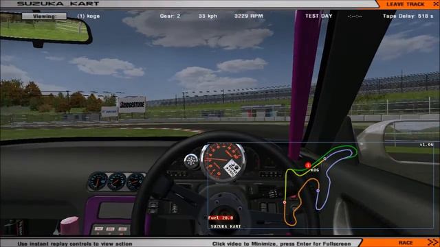【rFactor】【drift】 Free Run #1 смотреть онлайн