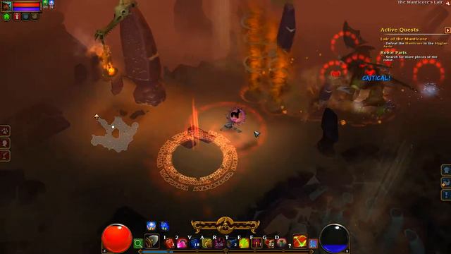 Torchlight 2 Outlander VH build (Elite) EP13 The Manticore смотреть онлайн
