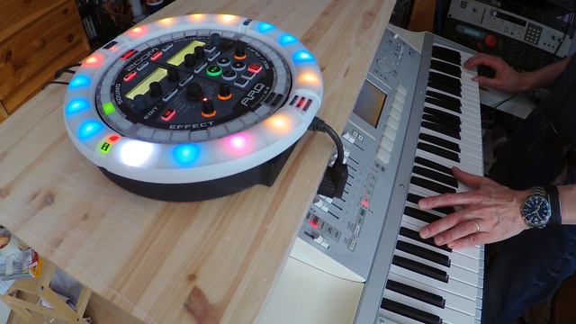 Zoom ARQ AR-48 Demo Big Reverb With Korg M3 5.4.2021