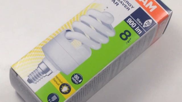 OSRAM DULUXSTAR MINI TWIST 15W/827 E14, обзор энергосберегающей лампы от electropara.ru смотреть онлайн