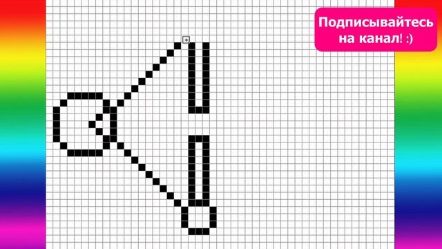 Игра в Кальмара: как нарисовать игровое поле по клеточкам смотреть онлайн