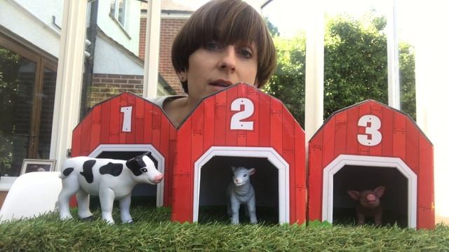 Счет для малышей. НА ФЕРМЕ. ДОМАШНИЕ ЖИВОТНЫЕ. Пальчиковая гимнастика для детей. Игры для малышей..