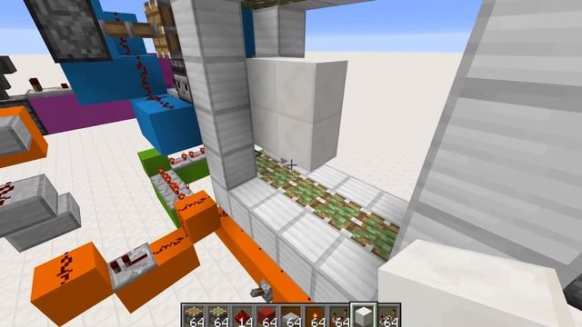 Minecraft.. But with Pistons that ONLY PUSH 1 BLOCK! смотреть онлайн