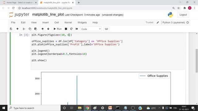 Matplotlib Line plot | Python Matplotlib Line Plot Multiple columns | Matplotlib Tutorials смотреть онлайн