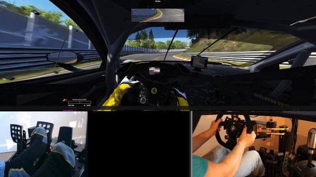 Ferrari 488 GT3 //nordschleife touristenfahrten //assetto corsa смотреть онлайн