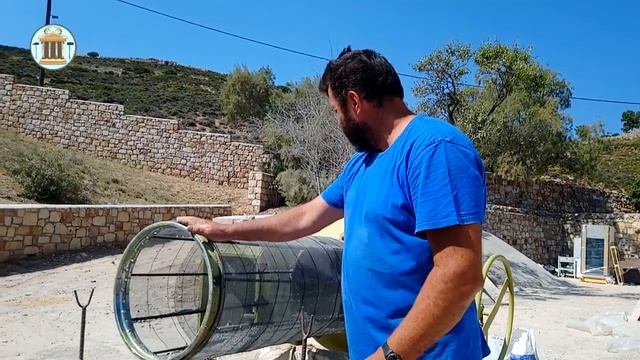 Сито для песка на старой бетономешалке смотреть онлайн