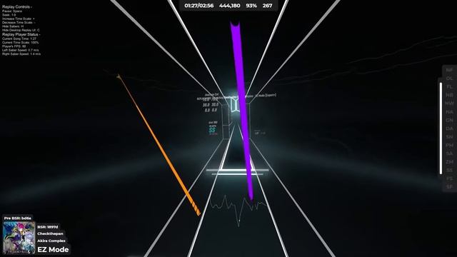 EZ Mode - 92.7% Expert+ | Beat Saber VR смотреть онлайн