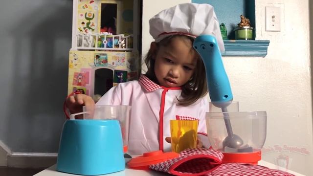 Kitchen Appliance Playset Blender Just Like Home Candy and Toys for Children смотреть онлайн