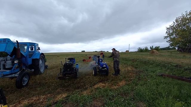 Выгнал сенокосную технику на мойку перед зимним хранением. смотреть онлайн