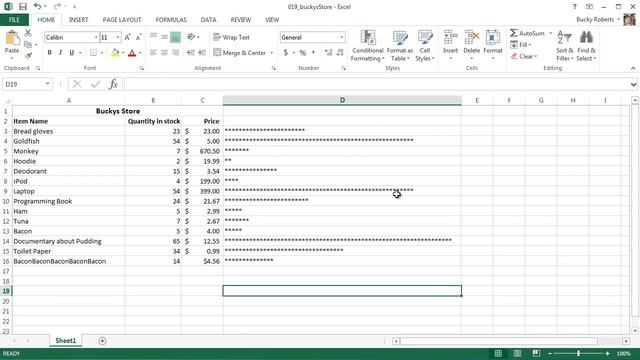 Microsoft Excel 2013 Tutorial   22   More Cool String Functions