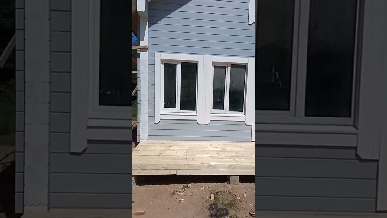 Сделали террасу