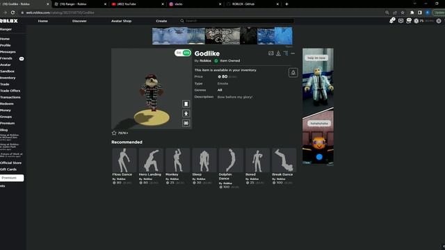 How to make your Roblox profile do a pose! (PC ONLY!) смотреть онлайн