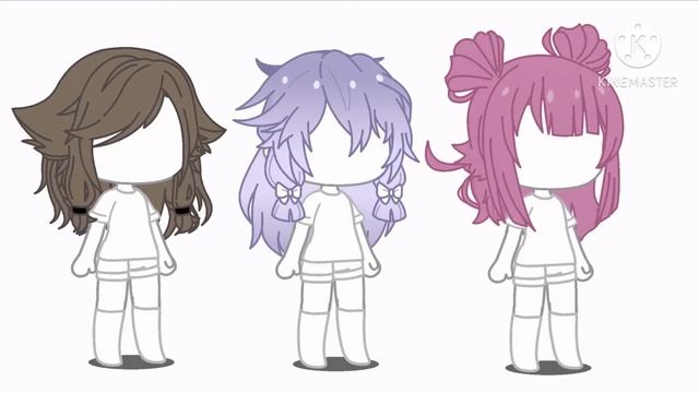 Идеи причёсок для гача клуба смотреть онлайн