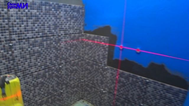 Душевая из гипсокартона своими руками. Клеим плитку на гипсокартон. смотреть онлайн