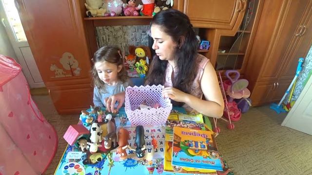 обзор журнала Животные на ферме - DeAgostini (ослик и ёжик) смотреть онлайн