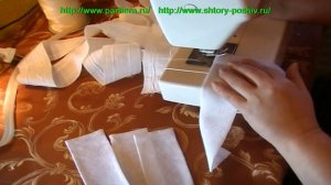 Шторы на патах (завязках)