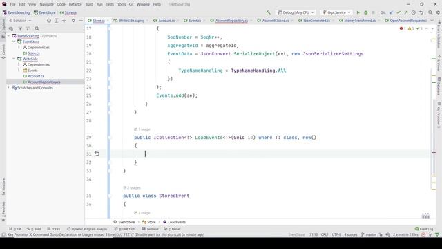 Event Sourcing & CQRS in C# - The Event Store смотреть онлайн