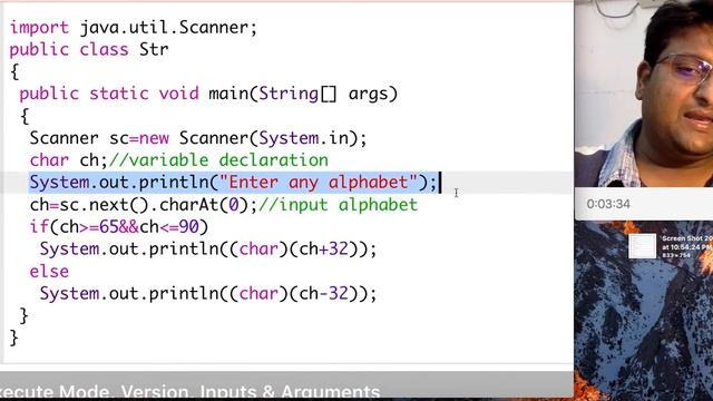 Java Programming Lower to Upper vice Versa Lecture 35 смотреть онлайн