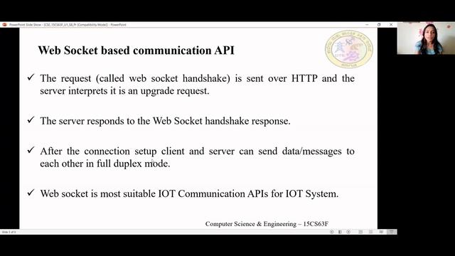 CH1 S8 ON IOT COMMUNICATION API WEBSOCKET смотреть онлайн