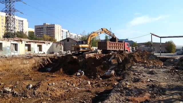 вывоз грунта. разработка котлована самарастройснаб смотреть онлайн