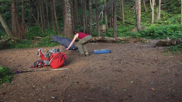 West Coast - Washington Olympic National Park backpacking solo смотреть онлайн