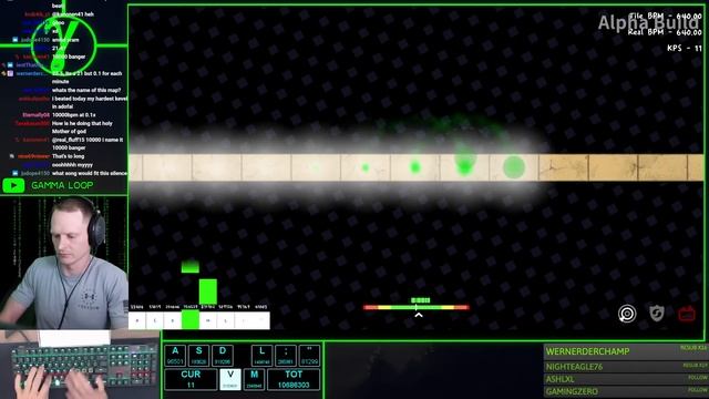 Stamina Challenge! 10,000 tiles, 640 BPM, 10.6 keys per second. No missing allowed. смотреть онлайн