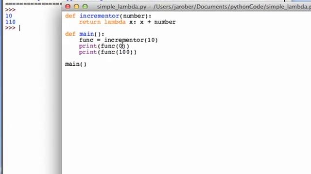 PY 4U 31: Lambda Functions смотреть онлайн