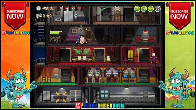 Bob The Robber Game Walkthrough Final Level смотреть онлайн