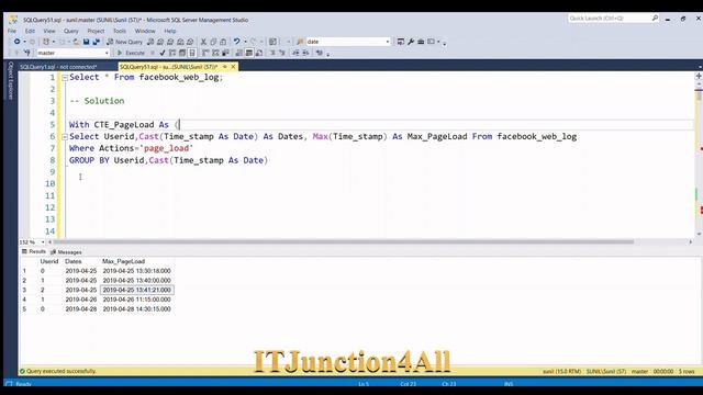 SQL Interview Questions And Answers Part 51 | FACEBOOK / META SQL Interview Question And Answer смотреть онлайн