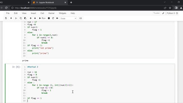 Python program to Check Whether a Number is a Prime or Not(5 different methods) смотреть онлайн
