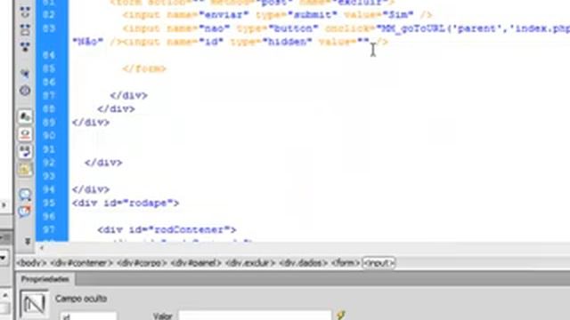 Criando site básico com Dreamweaver CS6 part19 смотреть онлайн