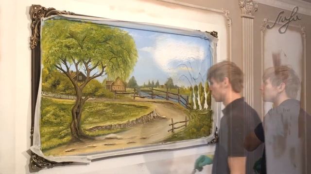 Барельеф в гостиной  (bas-relief, Sculpture)