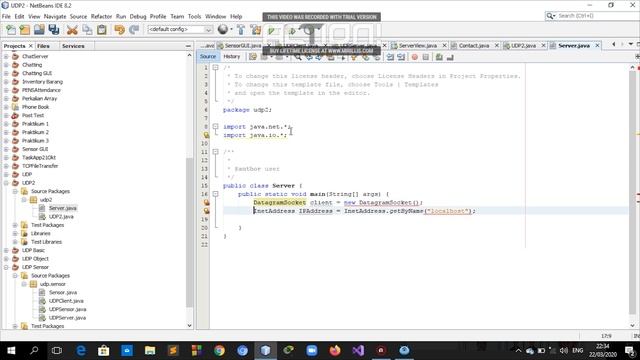 Pemrograman Lanjut TCP, UDP, URL pada java Networking смотреть онлайн