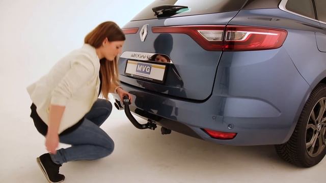Renault Mégane Grandtour IV: Die abnehmbare Anhängerkupplung смотреть онлайн