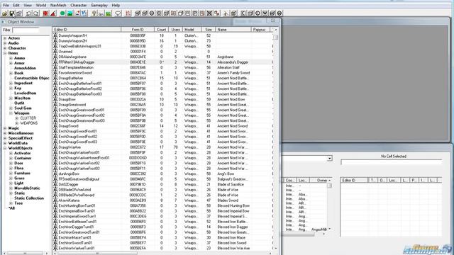 Skyrim Creation Kit Tutorial: Modifying a Weapon's stats (Beginner level) смотреть онлайн