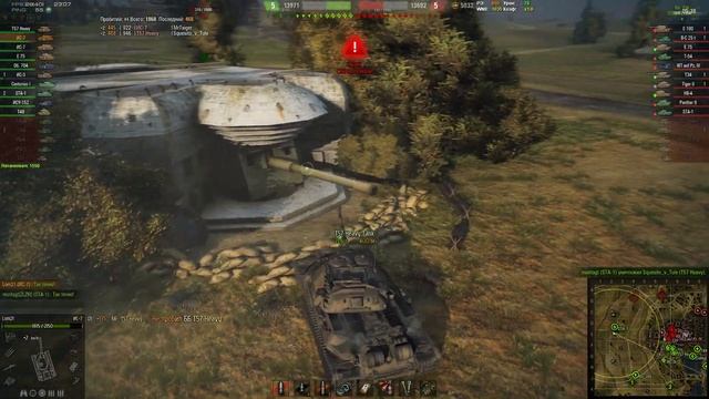 ИС-7. 8 фрагов. 5700 урона. FullHD 1080p60 смотреть онлайн